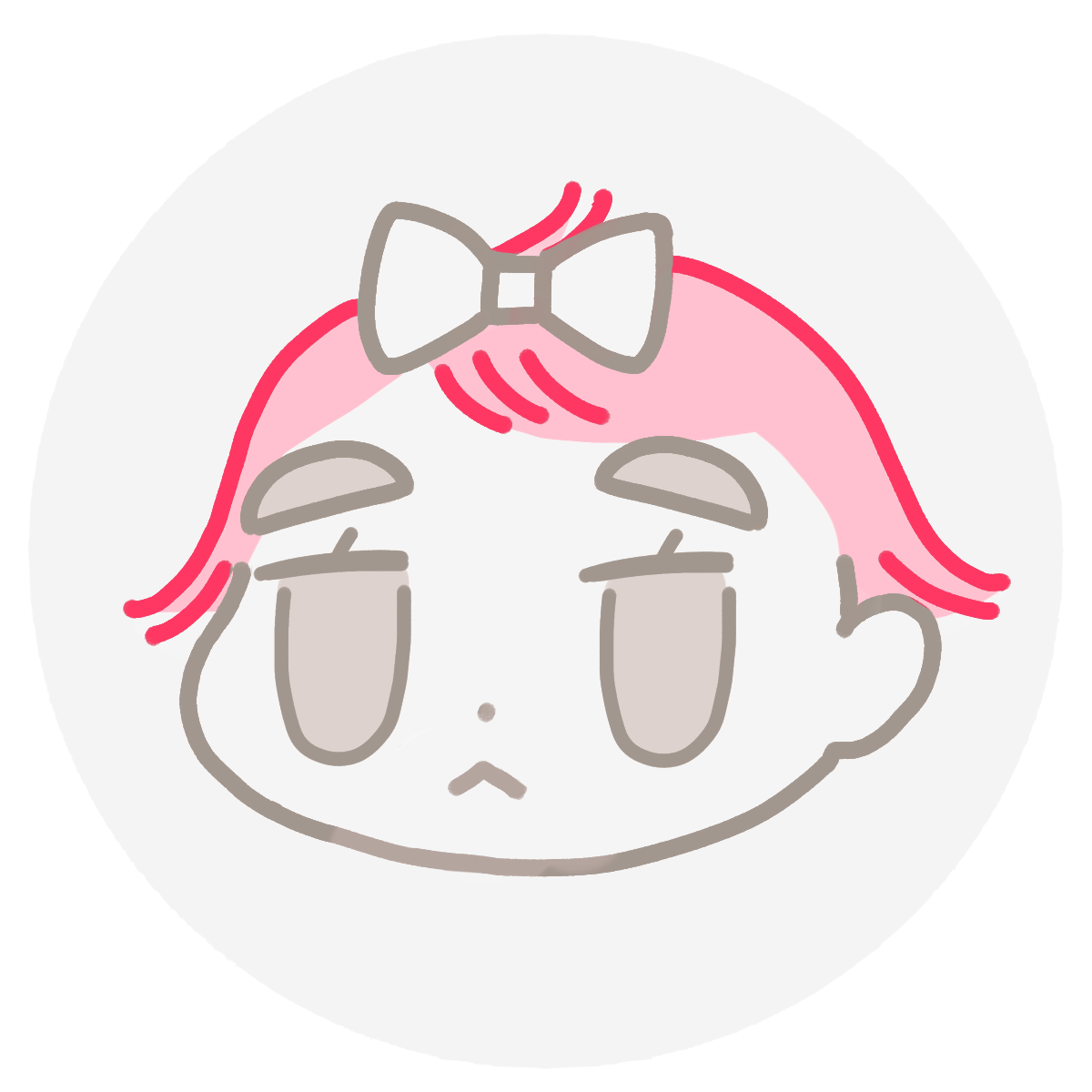 髪